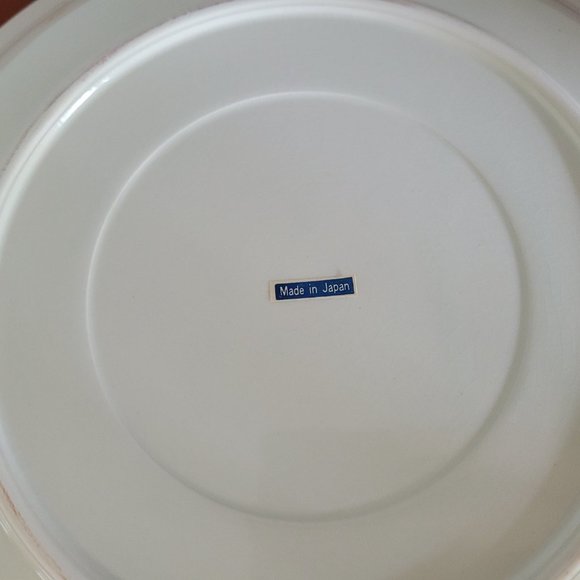 Vintage Made in Japan Shirokiya Floral Platters - Picture 6 of 12